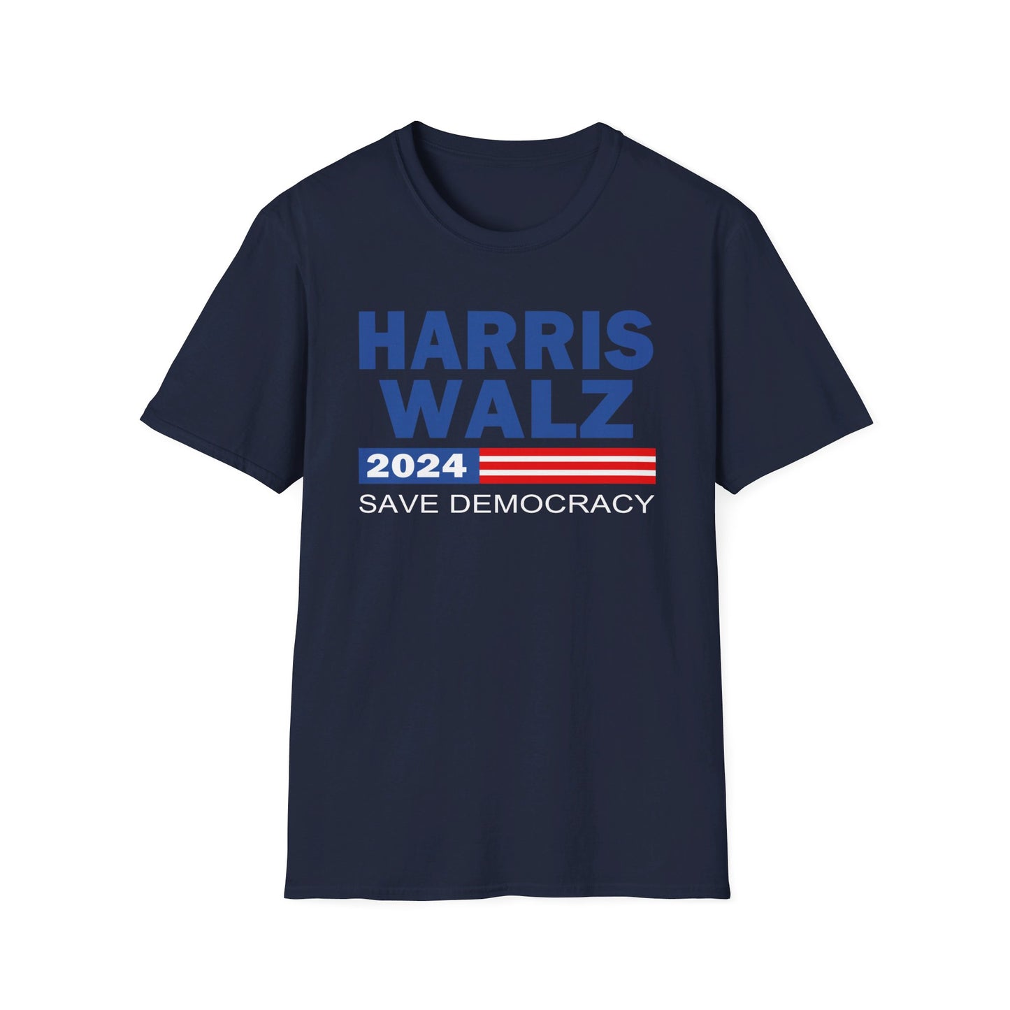 Harris Walz Save Democracy 2024 Election T-Shirt