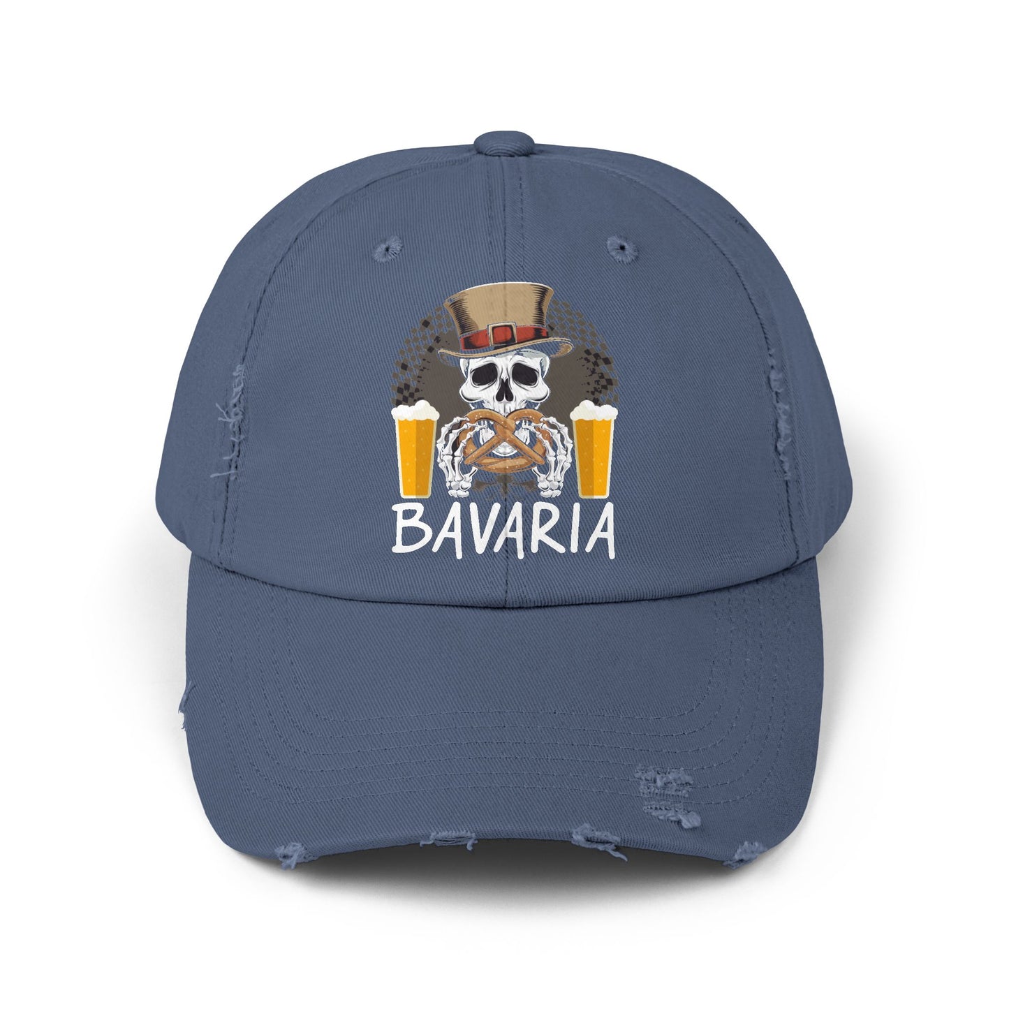 Bavaria Skull Pretzel and Beer Cap