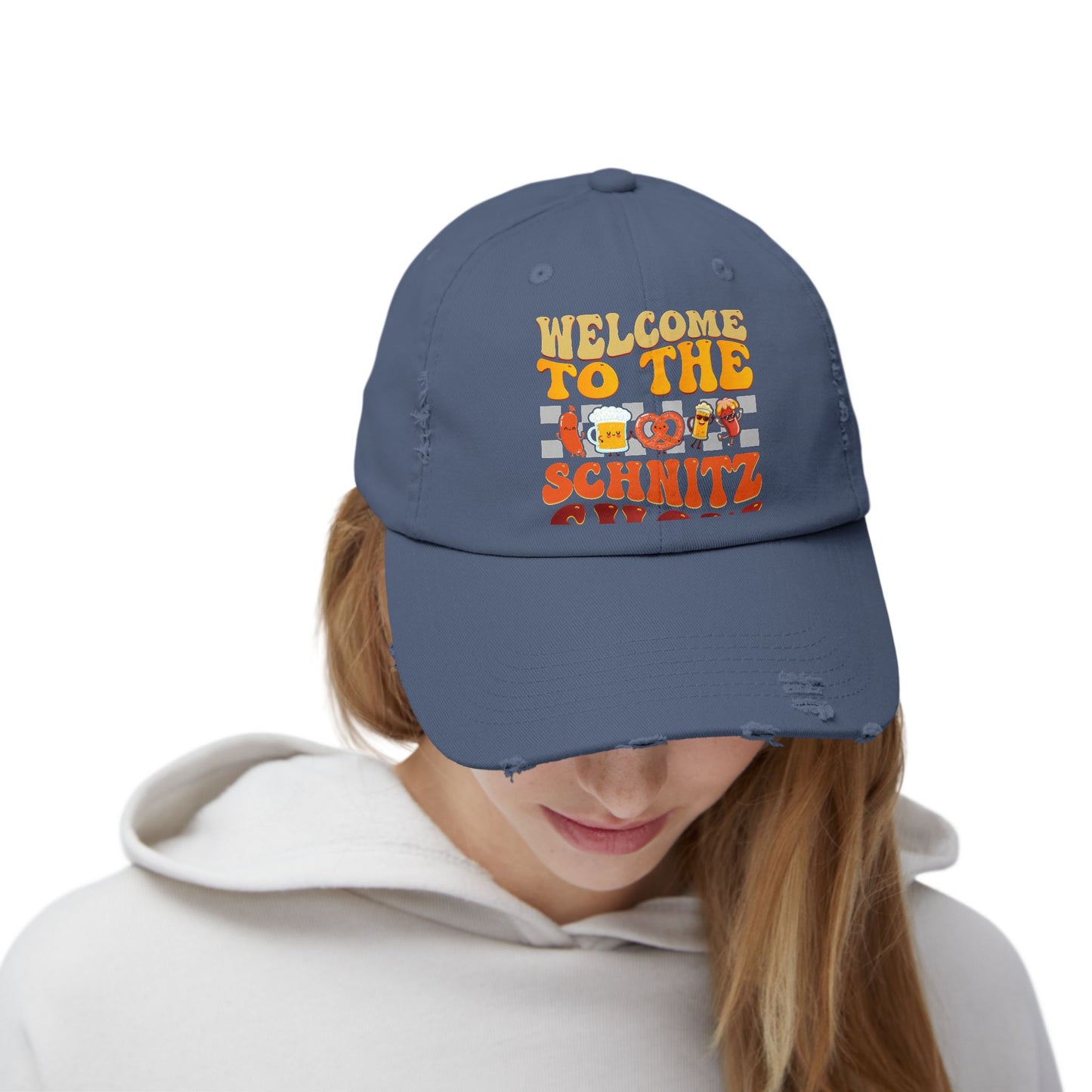 Welcome To The Schnitz Show Beer Pretzel Fun Cap