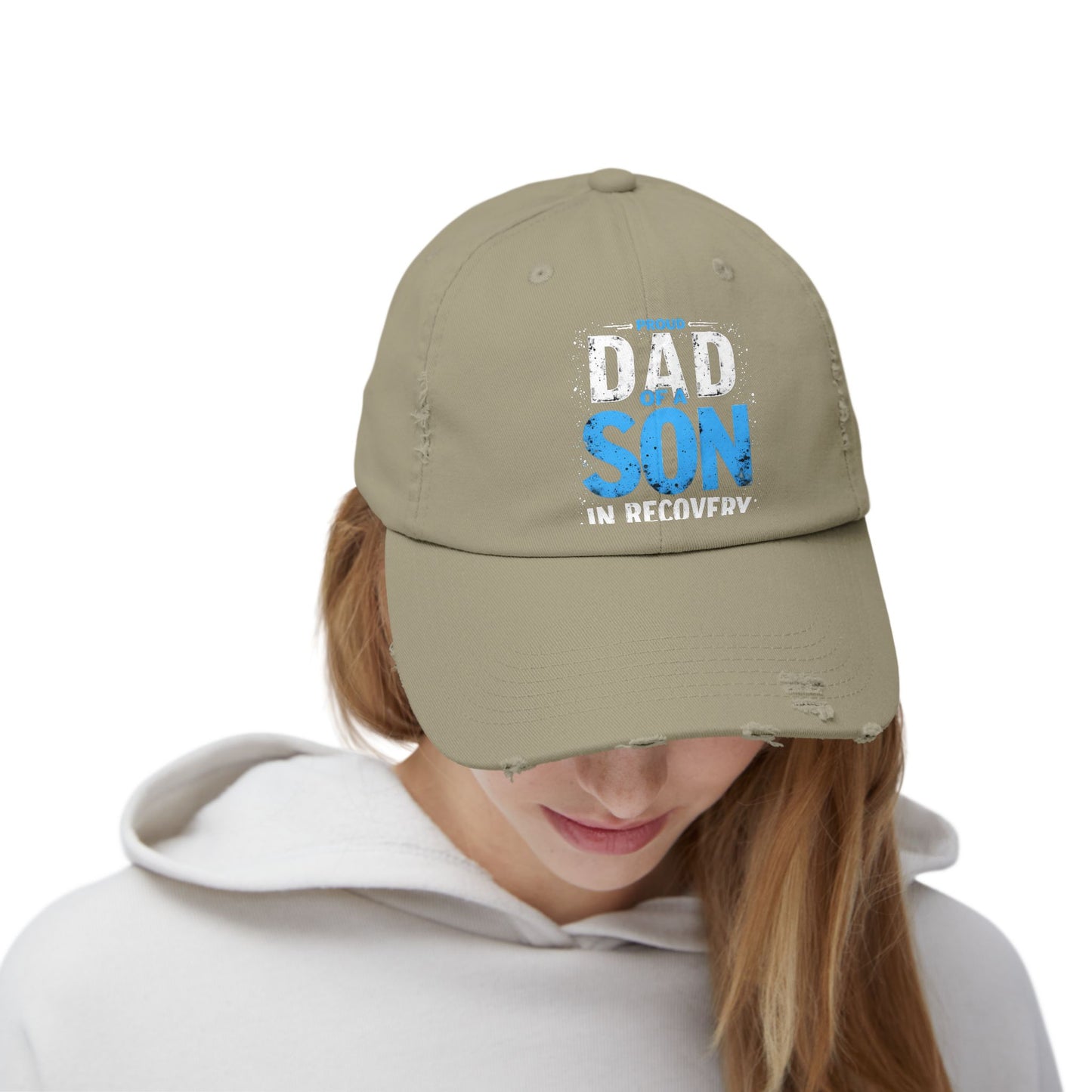 Proud Dad of a Son in Recovery Inspirational Support Cap