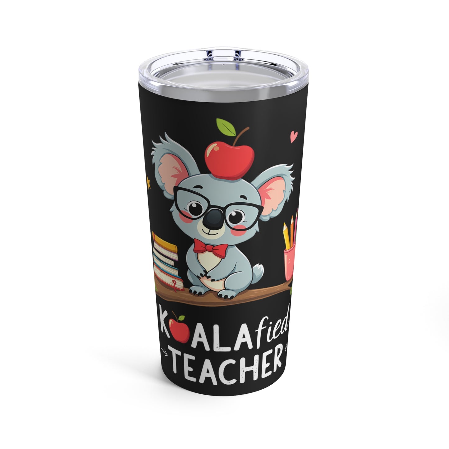 Koala-fied (Qualified) Teacher Appreciation Tumbler 20oz