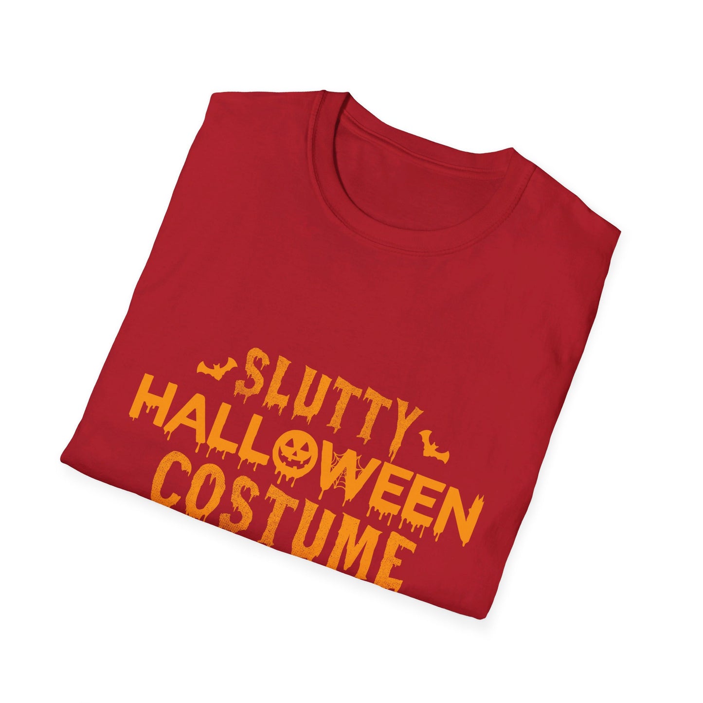 Slutty Halloween Costume Creepy Fun Design T-Shirt