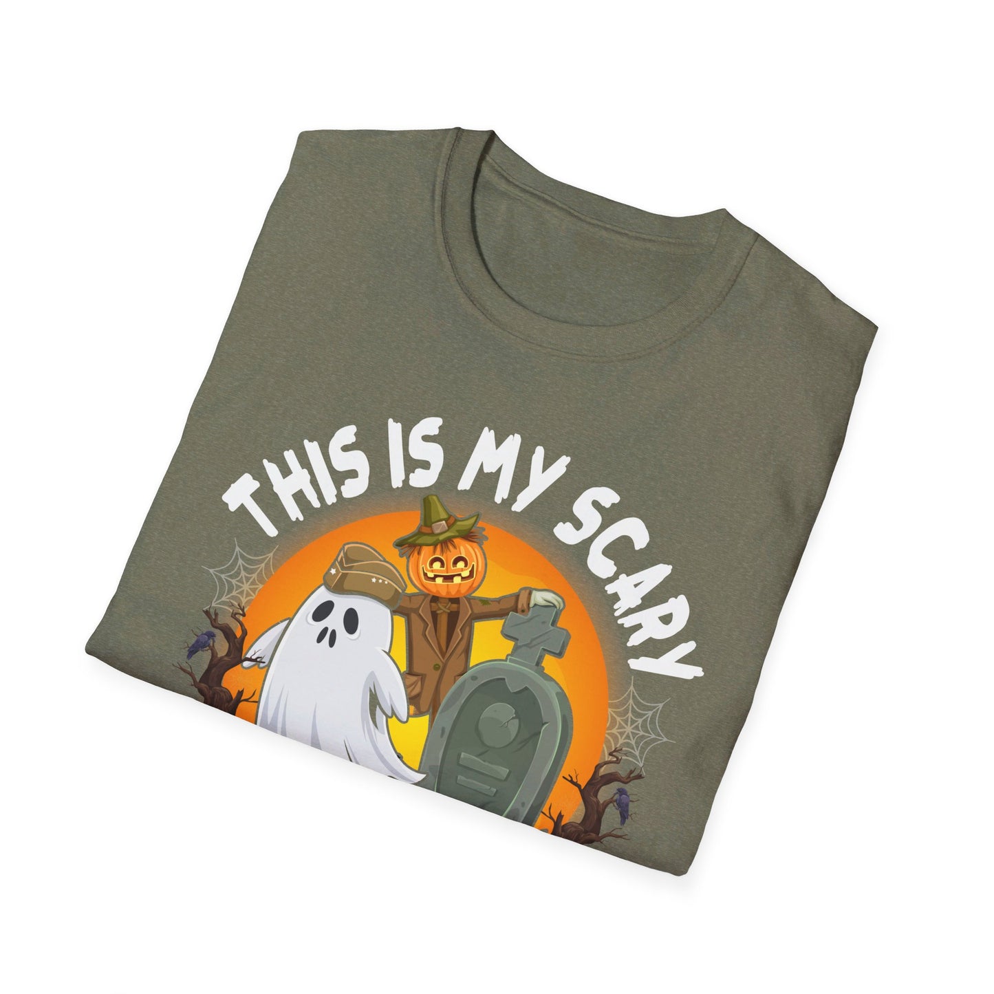 This Is My Scary Veteran Costume | Halloween Fun For Veterans T-Shirt