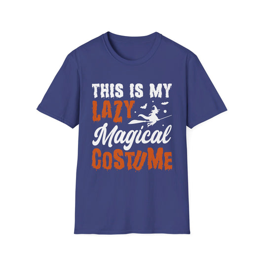 This Is My Lazy Magical Costume Witch Halloween Outfit T-Shirt