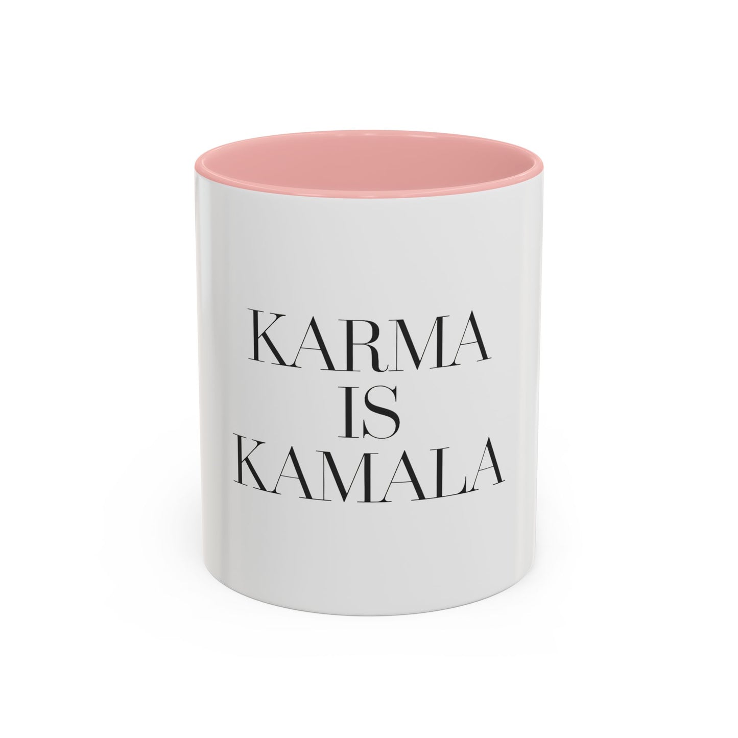 Karma is Kamala (Harris) 2024 Accent Coffee Mug